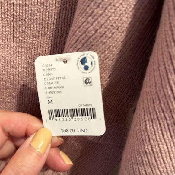 NWT Free People Easy Street Crop Pullover Size M - Picture 6 of 6